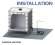Хімічний насос з магнітною муфтою FLUIMAC COMPASS CM 30 PP, 2,2 кВт, 380В