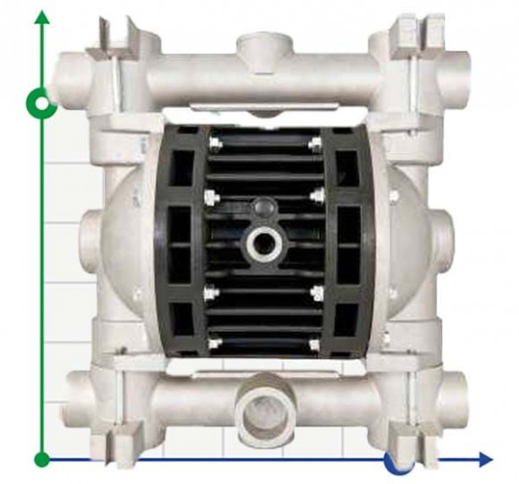 Пневматичний мембранний насос BOXER 150 ALU IB150-ALHTTRV--