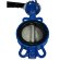 PN16 DN100 Засувка Батерфляй, чавунний корпус, диск AISI 304, Seat EPDM