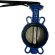 PN16 DN125 Засувка Батерфляй, чавунний корпус, диск AISI 304, Seat EPDM