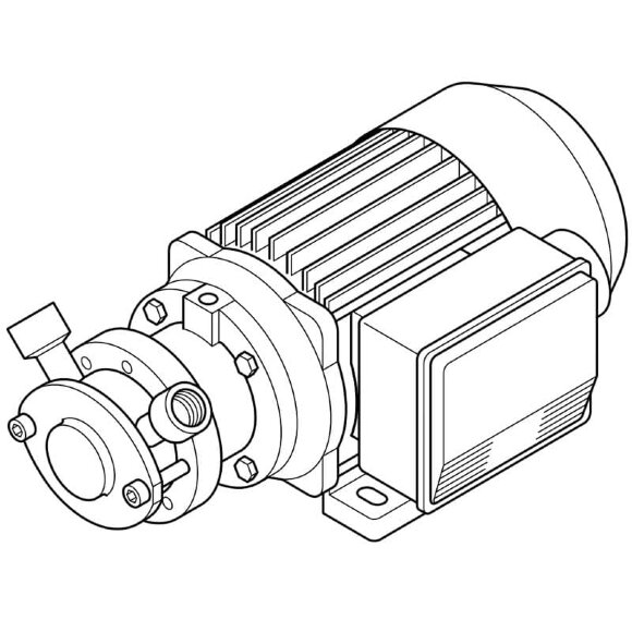 Импеллерный насос для хлебной закваски LIVERANI EP MICRO 3/8" NR MF/I 0,12 кВт, 900 об/мин, 220В с реверсивным переключателем Импеллерный насос для хлебной закваски LIVERANI EP MICRO 3/8" NR MF/I 0,12 кВт, 900 об/мин, 220В с реверсивным переключателем