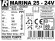 MARINA 25-24V насос для перекачування паливно-мастильних рідин