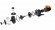 Кислотостійкий насос з магнітною муфтою MP-HX-653 CFRPP, 600L/min, 20M, 380V-TOSHIBA
