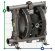 Пневматичний мембранний насос для оцтової кислоти PHOENIX P60 AISI316 HYTREL+PTFE, 65 л/хв