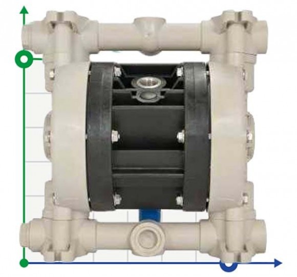Пневматичний мембранний насос BOXER 50 PP IB50-P-МTTPV