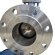 PN16 DN100 Кульовий кран з нержавіючої сталі AISI 316, Seat PTFE