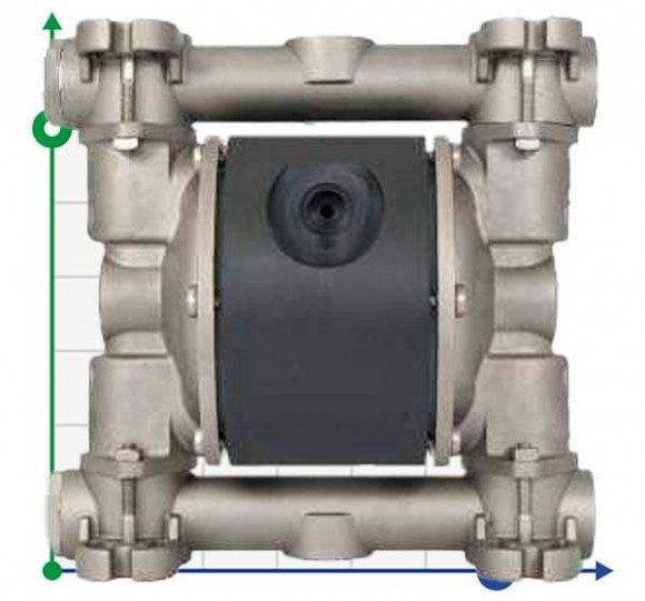 Пневматичний мембранний насос MICROBOXER AISI 316 IMICRA-MTAAV