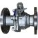 PN16 DN65 Кульовий кран з нержавіючої сталі AISI 316, Seat:PTFE