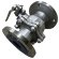 PN16 DN65 Кульовий кран з нержавіючої сталі AISI 316, Seat:PTFE
