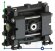 Насос FLUIMAC PHOENIX P08 PVDF+CF NBR+PTFE, 7 л/хв пневматичний мембранний для перекачування в’язких рідин