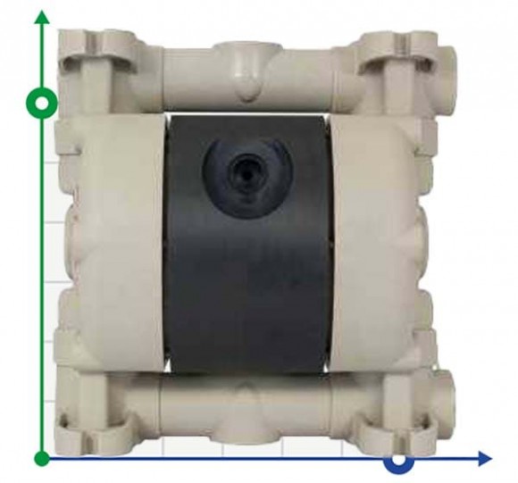 Пневматичний мембранний насос MICROBOXER PP IMICRP-M-APD--