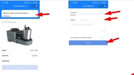 Instrukcja podłączania aplikacji mobilnej Cloud Control do monitorowania i sterowania kompaktowymi stacjami oczyszczania ścieków AIZL