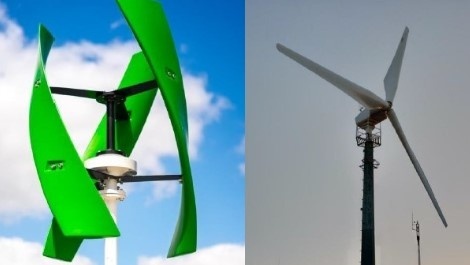 Rodzaje turbin wiatrowych