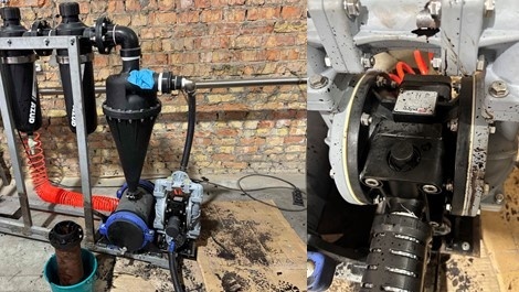 Pompes à membrane Diapump série DP pour les applications de filtration
