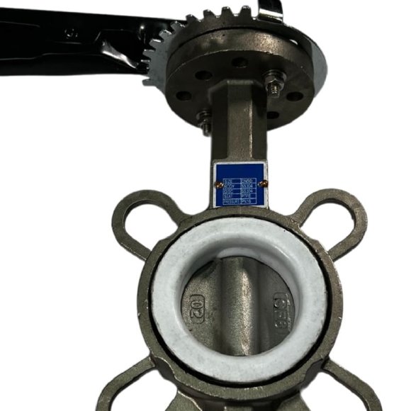 PN16 DN50 Butterfly valve, body and disc made of stainless steel AISI 304, Seat PTFE PN16 DN50 Butterfly valve, body and disc made of stainless steel AISI 304, Seat PTFE