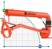 Veneroni ATR 25/540, 4m, 900 m3/h Kreiselpumpe von Zapfwelle mit hydraulischer Rotation Veneroni ATR 25/540, 4m, 900 m3/h Kreiselpumpe von Zapfwelle mit hydraulischer Rotation
