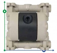Пневматический мембранный насос MICROBOXER PP IMICRP-MTDPD-- Пневматический мембранный насос MICROBOXER PP IMICRP-MTDPD--