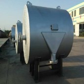 Non-detachable spiral heat exchanger 20m2, AISI 304 Non-detachable spiral heat exchanger 20m2, AISI 304