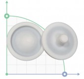 Membrane für Dosierpumpen ETATRON Serie PKX, DLX, DLXB, BT mit PTFE Membrane für Dosierpumpen ETATRON Serie PKX, DLX, DLXB, BT mit PTFE