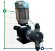 Bomba dosificadora de ácido sulfúrico con motor de émbolo AQUA PSD, PVC, 7 l/h, 8 bar, 0,18 kW, 380 V