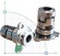 Уплотнение картриджного типа R-706A 22, SIC/SIC, VITON, 304
