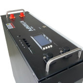 Литиевая батарея LiFePO4 51.2V 100Ah, на стойку ячейки EVE 3.2V 100Ah grade A cells, сертифицирована ROHS, совместима с инвертором DEYE Литиевая батарея LiFePO4 51.2V 100Ah, на стойку ячейки EVE 3.2V 100Ah grade A cells, сертифицирована ROHS, совместима с инвертором DEYE