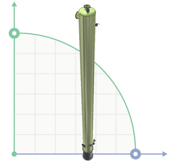 Final cleaning column Final cleaning column