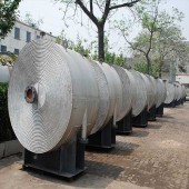 Non-detachable spiral heat exchanger 50m2, AISI 304 Non-detachable spiral heat exchanger 50m2, AISI 304