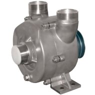 Bomba Vortex para bombeo de vino, cerveza, mosto LIVERANI NAUTIC 80 Inox, 900 l/min, AISI 316, sin motor