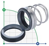 Mechanical seal R-MG912 16, CAR/CER, VITON, 304, G60 Mechanical seal R-MG912 16, CAR/CER, VITON, 304, G60