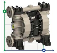 Bomba neumática de diafragma PHOENIX P500 PP HYTREL ATEX Bomba neumática de diafragma PHOENIX P500 PP HYTREL ATEX