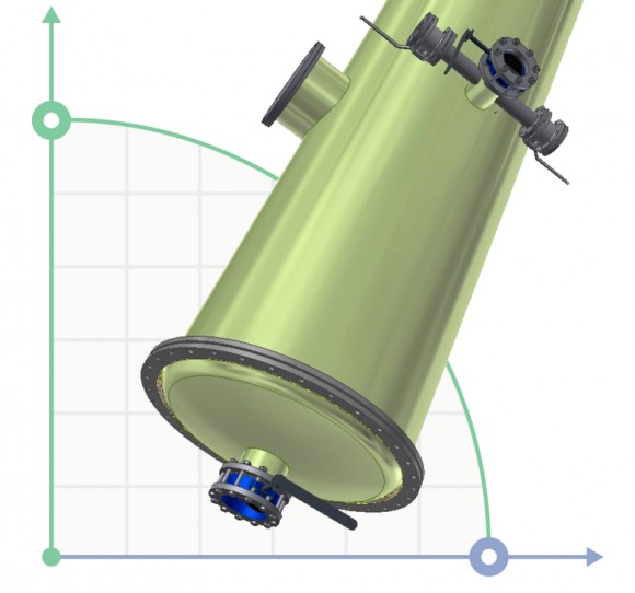 Колонна окончательной очистки 1000,50