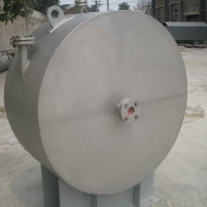 Non-detachable spiral heat exchanger 120m2, AISI 304