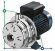 Bomba de acero inoxidable CBX/200, 1,5 kW, 4,8 m³/h, 64 m, 380 V/T, AISI 304 (EBARA 2CDX 70/20)