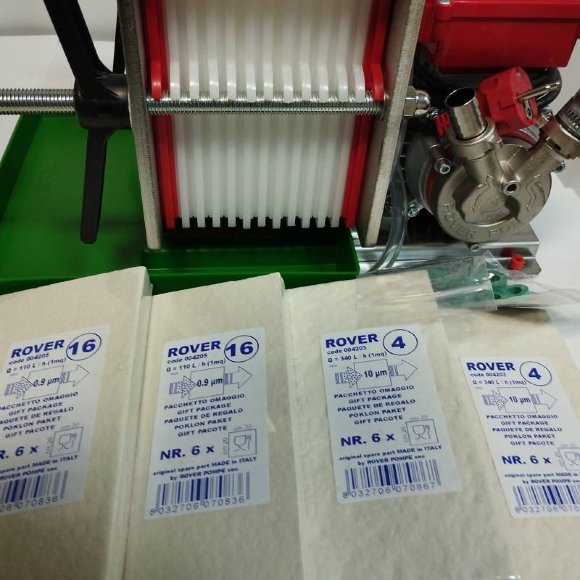 COLOMBO 12 Filtro prensa de marco Inox COLOMBO 12 Filtro prensa de marco Inox