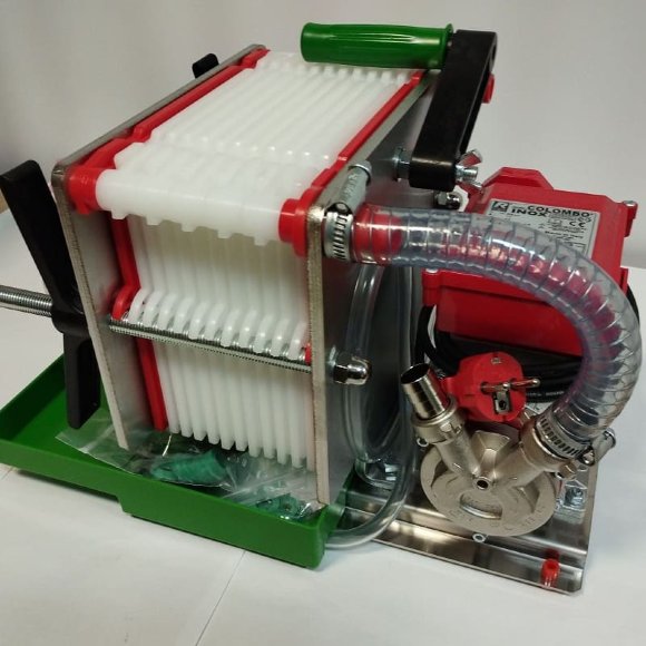 COLOMBO 12 Filtro prensa de marco Inox COLOMBO 12 Filtro prensa de marco Inox