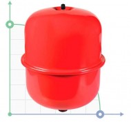 Depósito para sistema de calefacción cilíndrico 12l AQUATICA (779143)