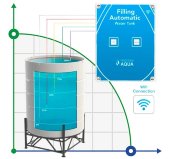 Controlador para el llenado automático de un depósito, contenedor, barril de agua con Wi-Fi