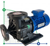 Chemiepumpe QHX-F-250-CSE5, GFK, 150L/min, 16M, 380V, ABLE Motor mit Magnetkupplung Chemiepumpe QHX-F-250-CSE5, GFK, 150L/min, 16M, 380V, ABLE Motor mit Magnetkupplung