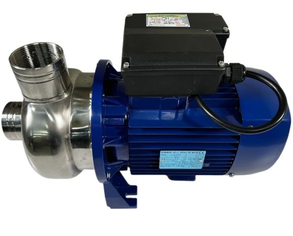 Pump for industrial washing systems BK200D, 1.5kW, AISI304, 220V/50Hz, 2900 with open impeller