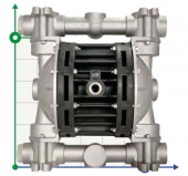 Pneumatyczna pompa membranowa BOXER 100 ALU IB100ALMTAIT-- Pneumatyczna pompa membranowa BOXER 100 ALU IB100ALMTAIT--