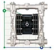 Пневматический мембранный насос BOXER 251 Alu IB251-AL-HTALT-- Пневматический мембранный насос BOXER 251 Alu IB251-AL-HTALT--