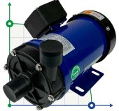 Chemiepumpe mit Magnetkupplung MD-F-255SAE-5V38AYS, PPH, 53L/min, 6.2m, 380V Chemiepumpe mit Magnetkupplung MD-F-255SAE-5V38AYS, PPH, 53L/min, 6.2m, 380V