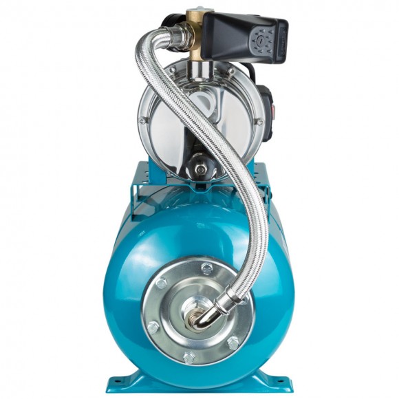 Estación de bombeo autoaspirante 0,6 kW Hmax 35m Qmax 50l/min acero inoxidable 24l AquaticaLEO Ucrania Estación de bombeo autoaspirante 0,6 kW Hmax 35m Qmax 50l/min acero inoxidable 24l AquaticaLEO Ucrania