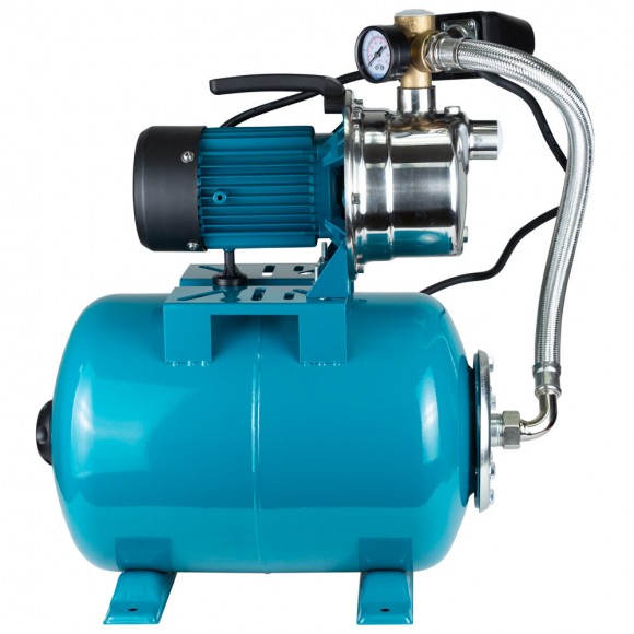 Estación de bombeo autoaspirante 0,6 kW Hmax 35m Qmax 50l/min acero inoxidable 24l AquaticaLEO Ucrania Estación de bombeo autoaspirante 0,6 kW Hmax 35m Qmax 50l/min acero inoxidable 24l AquaticaLEO Ucrania