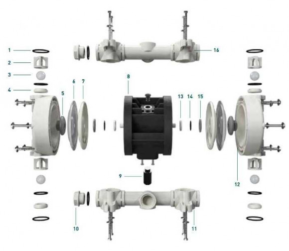 Membrana HYTREL dla BOXER 251