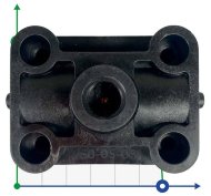 Luftventil-Reparatursatz für Druckluftmembranpumpe DiaPump DP05