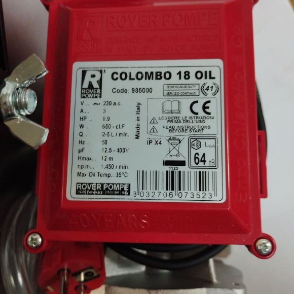 COLOMBO 18 Oil рамний фільтр-прес COLOMBO 18 Oil рамний фільтр-прес