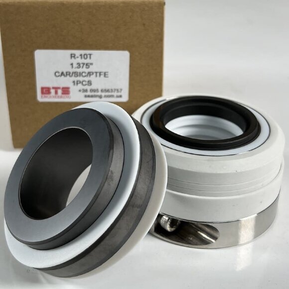 Уплотнение вала R-10T 2.7/8, SIC/SIC, PTFE, 304, V