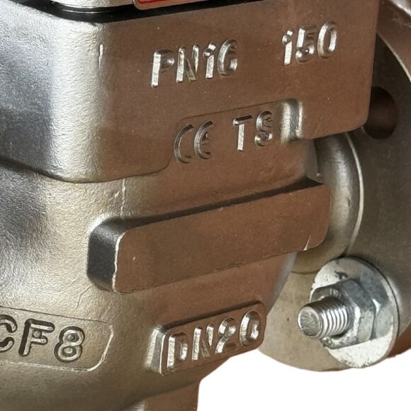 DN20 Регулюючий клапан з пневматичним приводом 10Р11Y-DNx2016Z-L122C-C (корпус CF8, сідло SS304) з позиціонером YT-1000, вхід 4-20мА, Ex